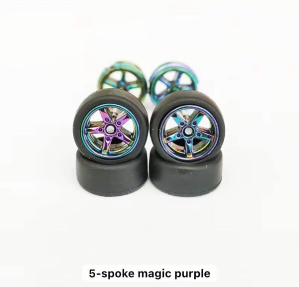 5 Spoke Magic Purple